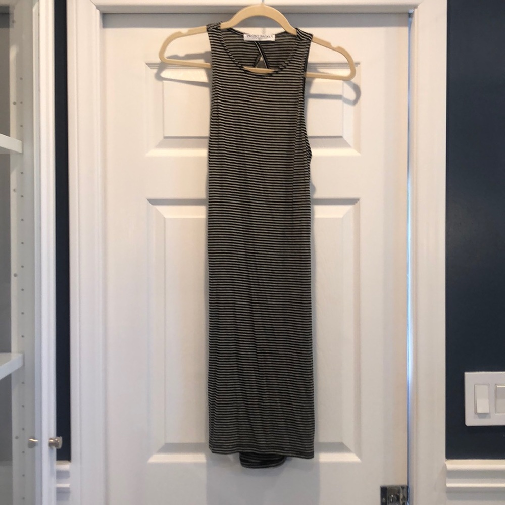 Body con open back dress